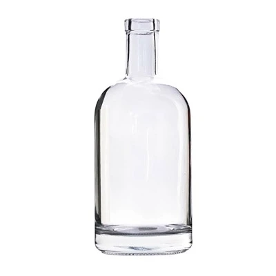 750ml Super Flint Glass Gin Bottles